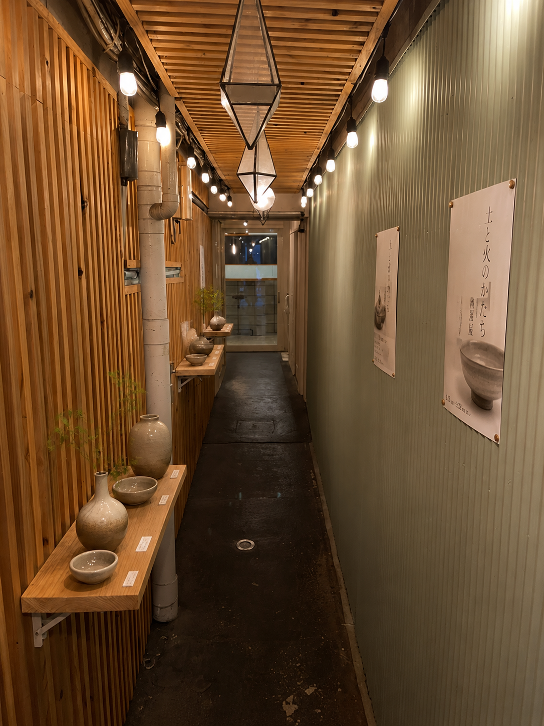 御成町の路地奥、Jenteco LABOへのアプローチ